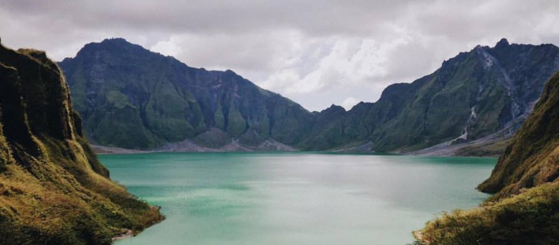 Pinatubo : ทะเลสาบกลางปล่องภูเขาไฟที่ฟิลิปปินส์