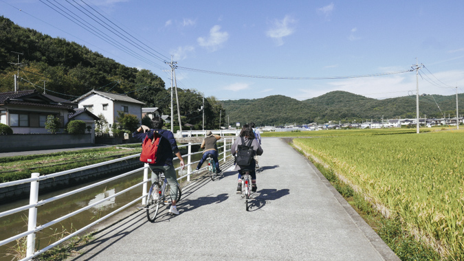 Kibi Plain Cycling Trail, Okayama, Japan