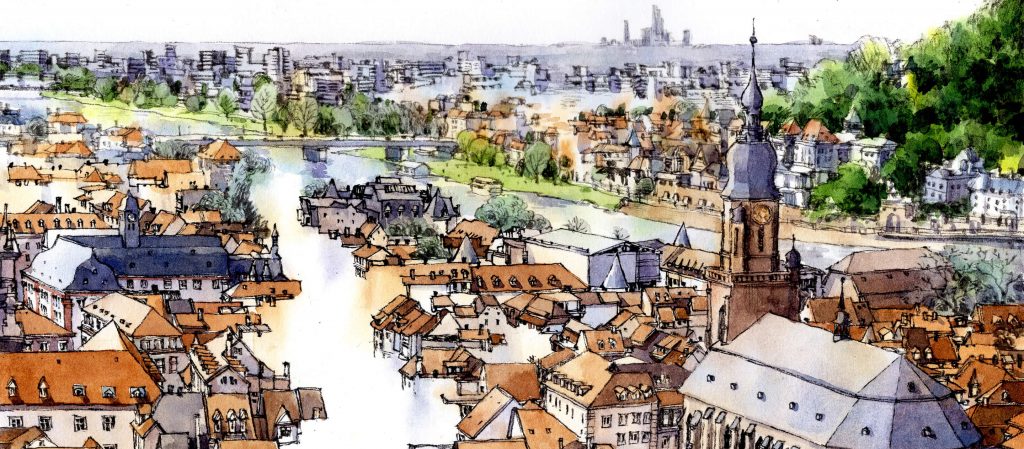 Cities Heidelberg : วรรณกรรมและวิทยาศาสตร์ ในบรรยากาศเมืองมหาวิทยาลัย