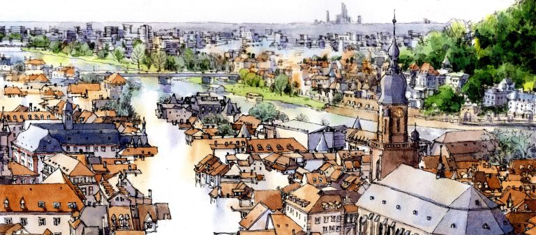 Cities Heidelberg : วรรณกรรมและวิทยาศาสตร์ ในบรรยากาศเมืองมหาวิทยาลัย