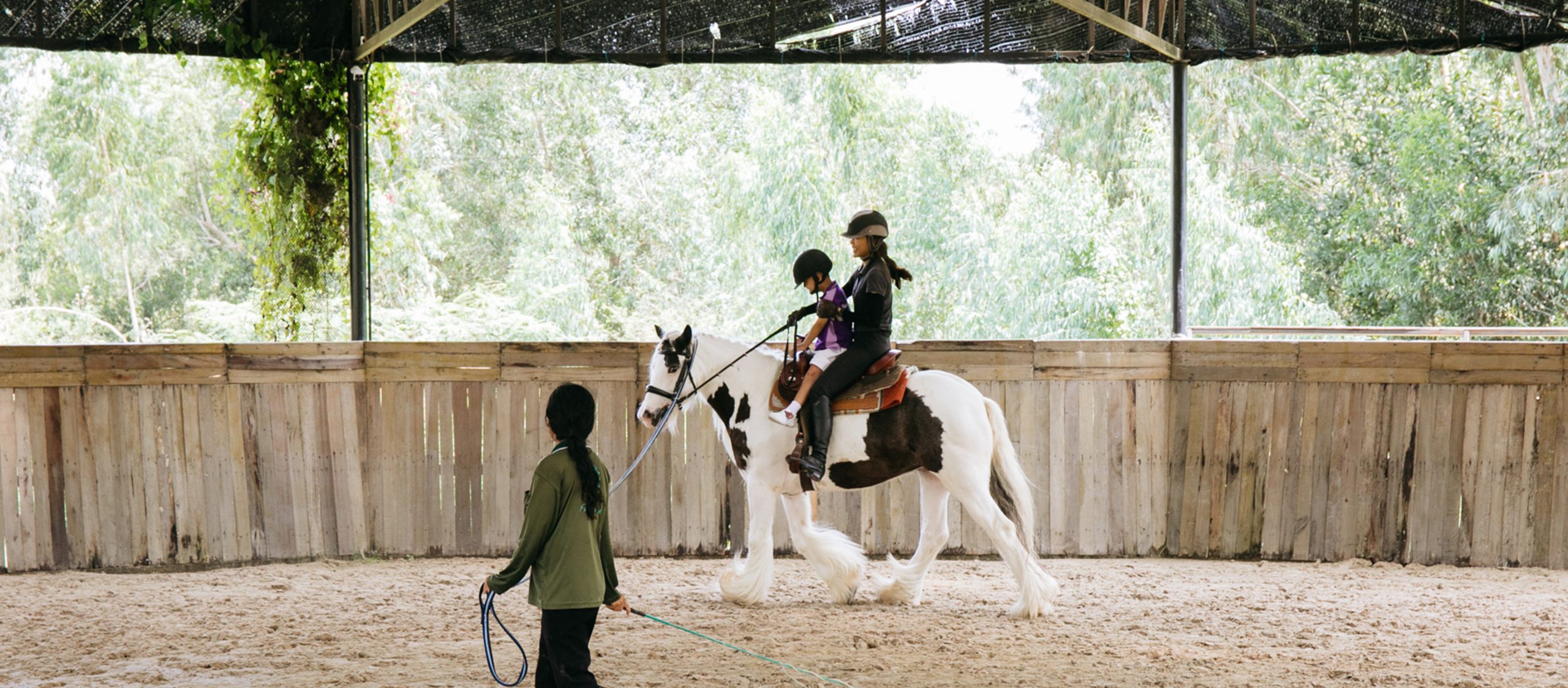 Farm de Lek : ฟาร์มที่มีม้าเป็นครูสอนให้เด็กๆ รู้จักแบ่งปันและเอาชนะความกลัว