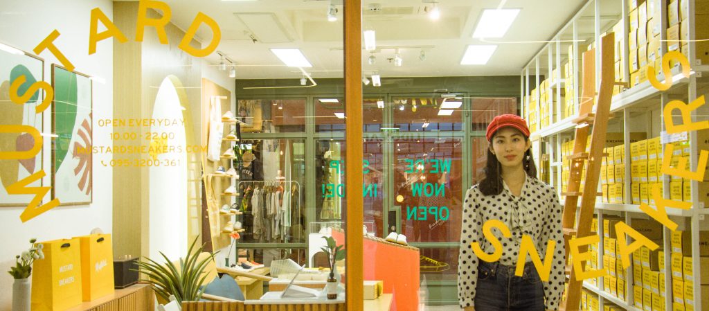 Mustard Sneakers แบรนด์รองเท้าผ้าใบพื้นสีเหลือง ราคาดี ที่ครองใจคนทั้งอินสตาแกรม