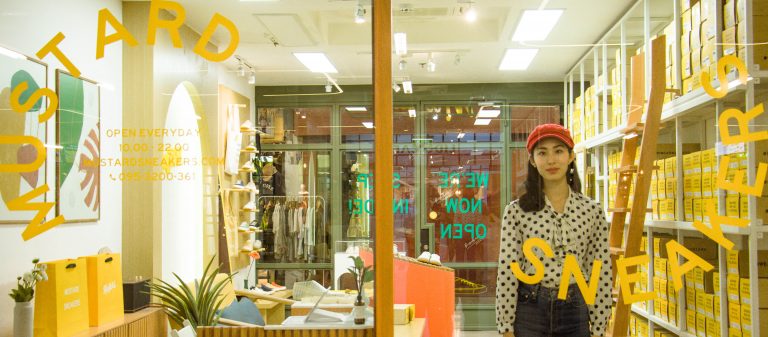 Mustard Sneakers แบรนด์รองเท้าผ้าใบพื้นสีเหลือง ราคาดี ที่ครองใจคนทั้งอินสตาแกรม
