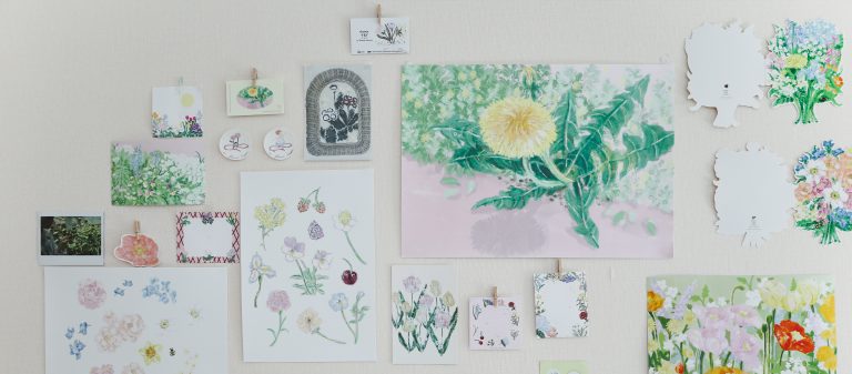 In Flower Lesson ศิลปินผู้วาดดอกไม้เพื่อส่งต่อความชื่นใจให้ทุกคน