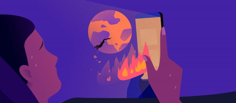 Doomscrolling อาการไถจอเสพข่าวร้ายรอวันโลกล่มสลายลงต่อหน้า