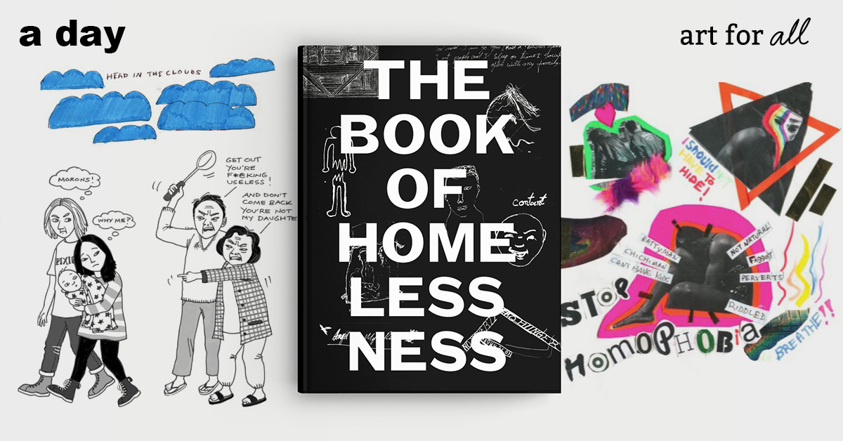 The Book of Homelessness หนังสือภาพเล่มแรกของโลกที่เด็กๆ ไร้บ้านวาดชีวิตของตัวเองด้วยตัวเอง