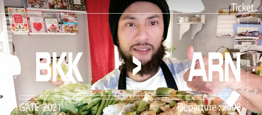 การเริ่มต้นใหม่ในต่างแดนของ อ้น–ธนู ทองเพชร หนุ่มใต้ผู้เปิดแชนแนลสอนทำอาหารที่สวีเดน