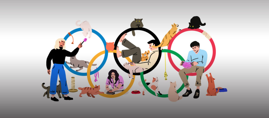 ทาสแมวช่วยด้วย! เมื่อแมวจรจัดตกเป็นผู้ประสบภัย Tokyo Olympic 2020