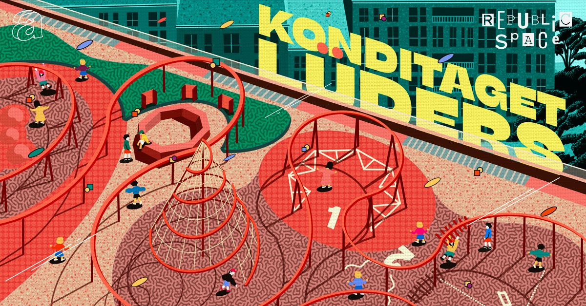 Konditaget Lüders เมื่อคนโคเปนเฮเกนเปลี่ยนดาดฟ้าอาคารจอดรถให้เป็นลานออกกำลังกายสาธารณะ