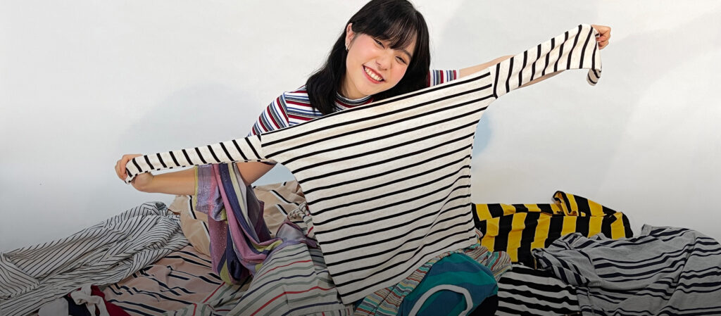 เมื่อความหลงใหลซ่อนอยู่ในตู้เสื้อผ้า ‘Striped Shirts Obsession’ หนังสือของหญิงสาวผู้คลั่งไคล้เสื้อลายทาง
