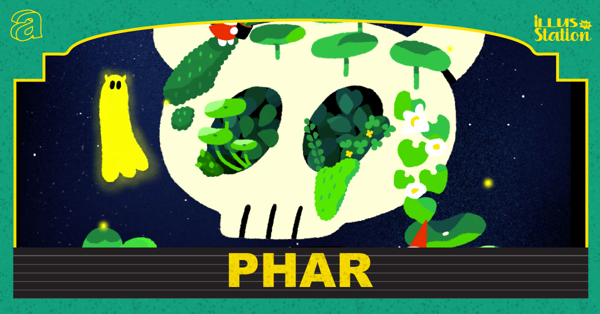 PHAR ศิลปินที่จับความซึมเซาของบ้านเมืองมาสร้างความสดใสในนามของ ‘Running Against Sadness’