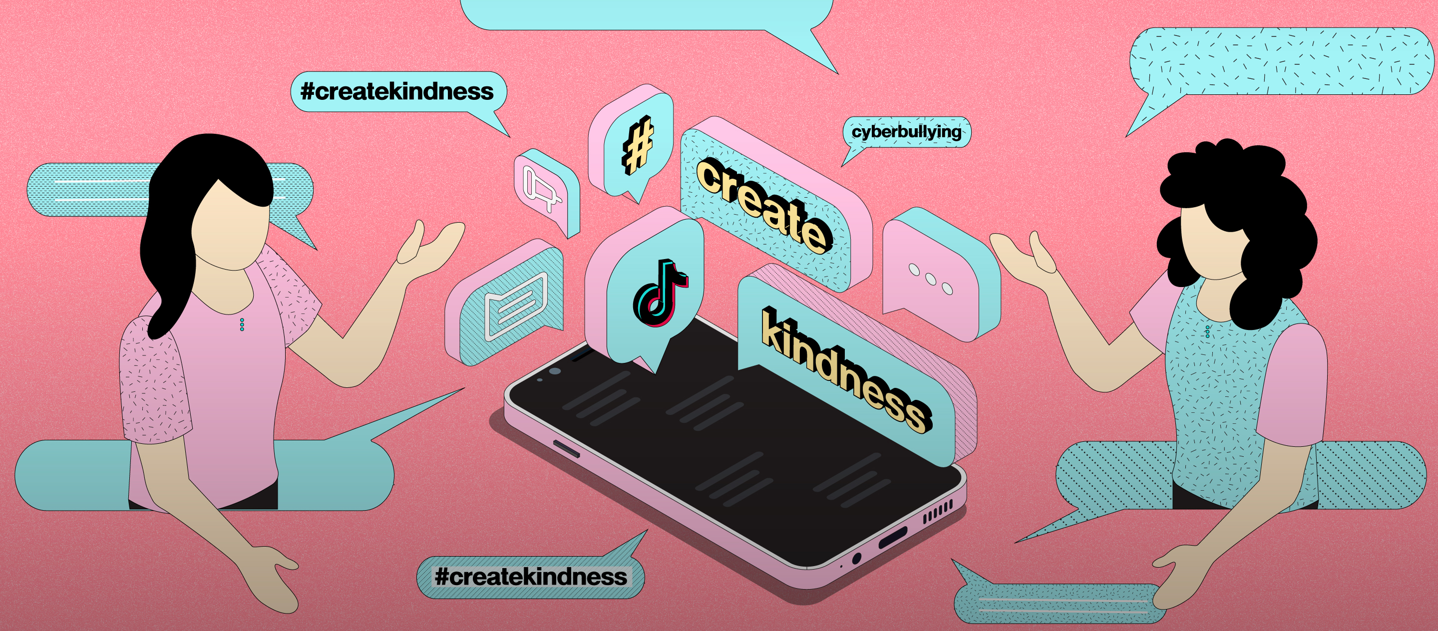 ส่งต่อพลังบวกเพื่อสร้างชุมชนออนไลน์ที่ปลอดภัยกับ TikTok ในแคมเปญ #CreateKindness