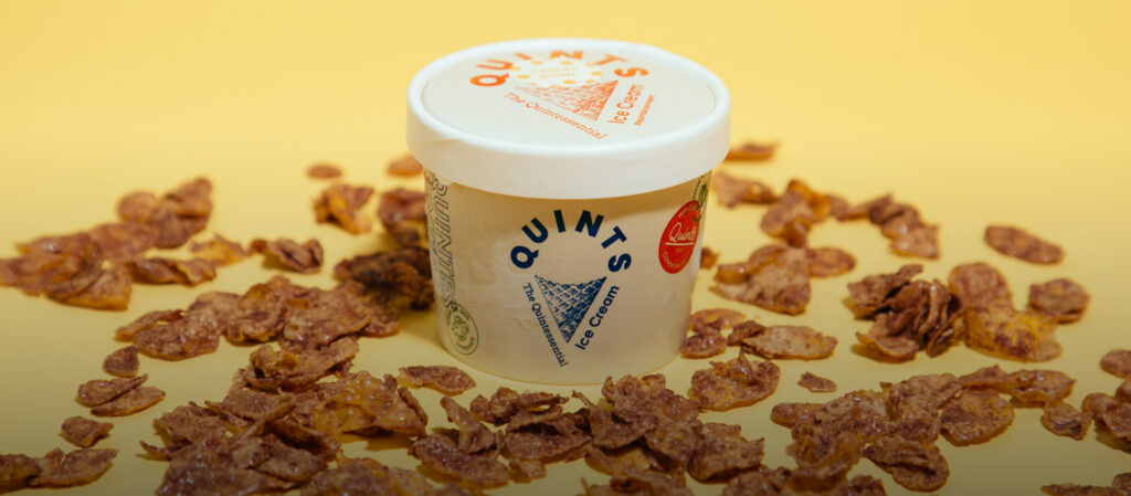 Quints ไอศครีมแฮนด์คราฟต์เครื่องแน่น ที่เปลี่ยนรสชาติในจินตนาการให้กลายเป็นสกู๊ปอร่อย