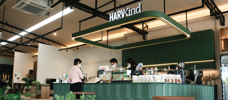Harvkind คาเฟ่จากโชว์รูมเฟอร์นิเจอร์ ที่ตั้งใจสร้างคอมมูนิตี้คนรักสิ่งแวดล้อมในบางขุนเทียน