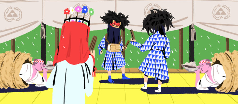 Mizudome no mai เทศกาลแห่เก่าแก่ในโตเกียวที่สาดน้ำใส่มังกรเพื่อขอให้ฝน… หยุด!