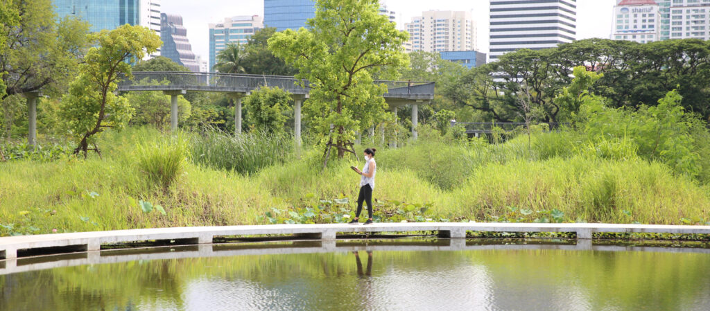 หลบความวุ่นวายมาผ่อนคลายและฟังเสียงของใจท่ามกลางธรรมชาติกับเส้นทาง 'มุมมองเติบโตผ่านสวน'