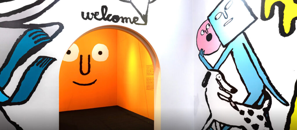 Then, There นิทรรศการที่ชวนเรารู้จักตัวตนในอดีตและอนาคตของ Jean Jullien