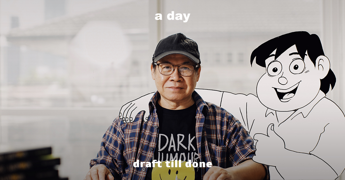 เบื้องหลัง ‘DARK HUMOUR’ หนังสือที่หยิบความดาร์กในชีวิตมาวาดผ่านแก๊กตลกร้ายของ นิค ขายหัวเราะ