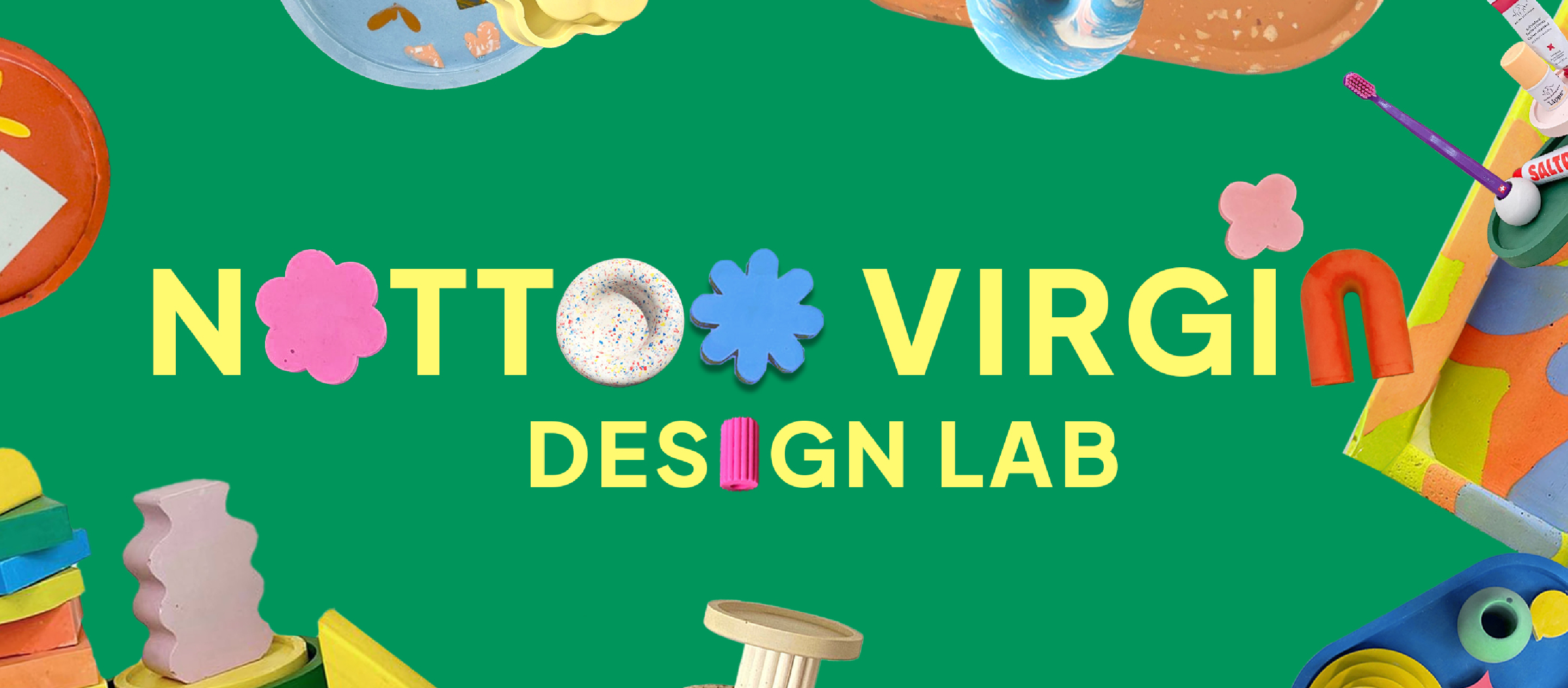 สร้างชิ้นงานสีสดใสและใส่ใจโลก ด้วย ‘เจสโมไนต์’ แมตทีเรียลสายกรีน จาก Not too Virgin Design Lab