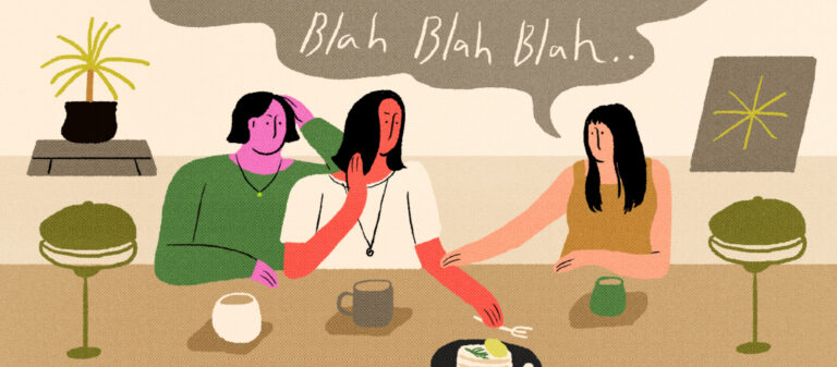 ‘ภาษามีตั้งเยอะ แต่เลือกที่จะพูดไปเรื่อย’ รับมืออย่างไรดี หากต้องโคจรมาพบกับคนช่างจ้อ เมื่อบทสนทนาที่ ‘ไหลข้างเดียว’ ทำให้เสียสุขภาพจิต