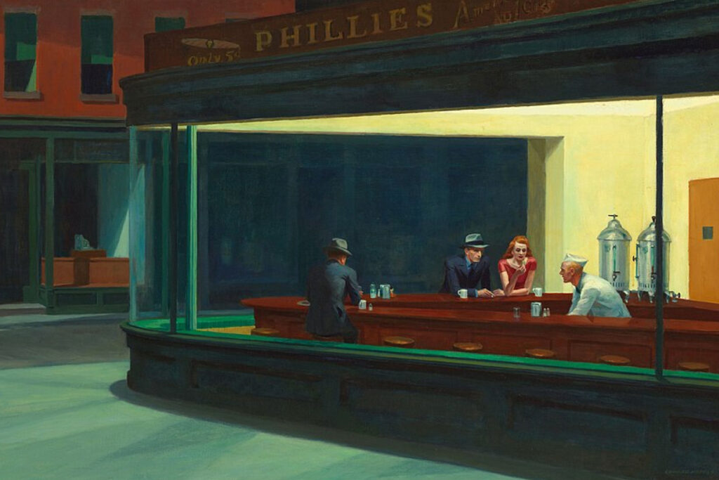 งานหนักทำให้คนเหงา! ชีวิตวนลูปของคนเมืองที่สะท้อนผ่าน Nighthawks