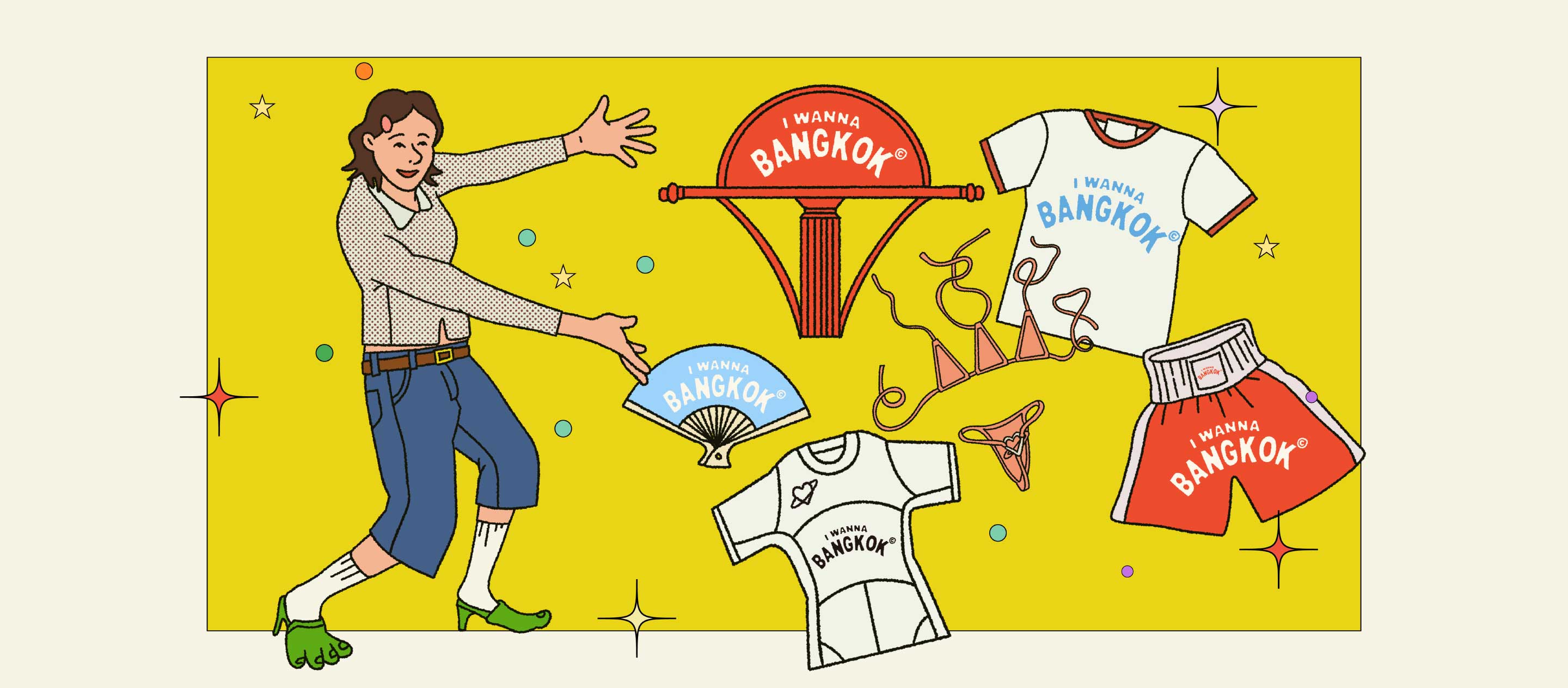 IWANNABANGKOK เมื่อตลกร้ายกลายเป็นแบรนด์