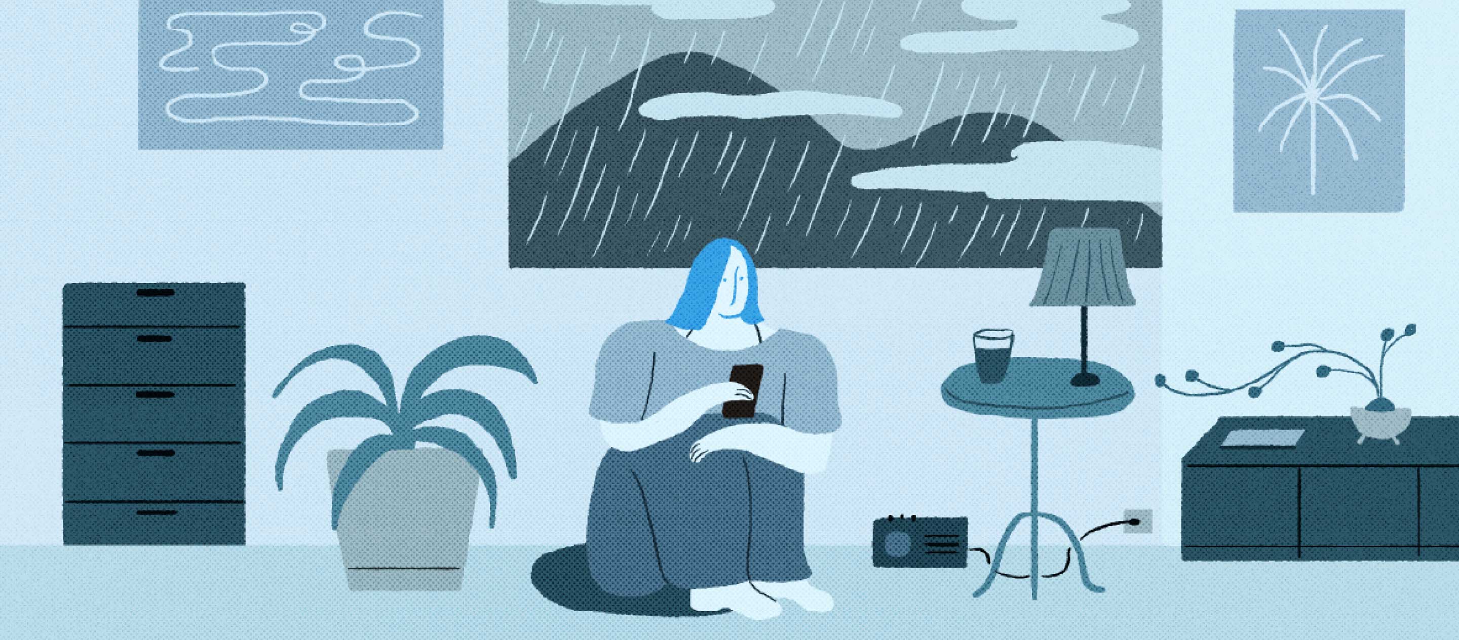 ‘เขาว่าฝนมันทำให้คนเหงา’ เมื่อฤดูฝนมักมาพร้อมความทึมเทา เราจะทำยังไงเพื่อ ‘บูส’ ความรู้สึกได้บ้าง