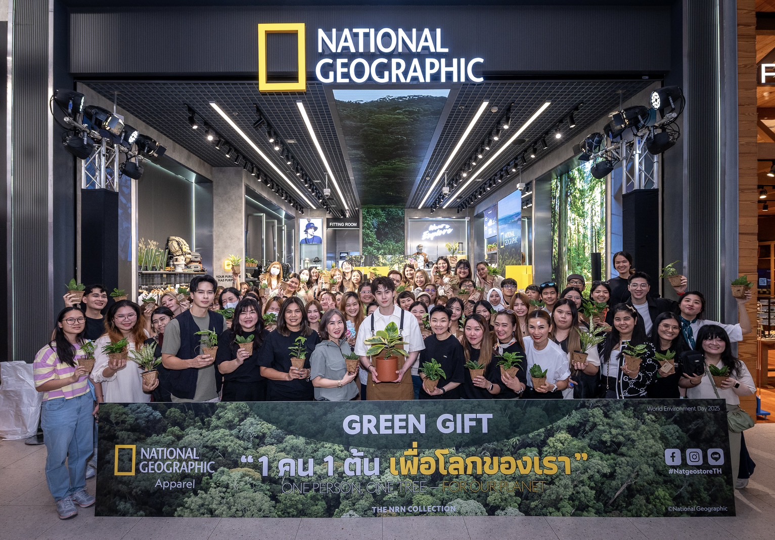 &#8216;Return to Nature&#8217; คอลเลกชันพิเศษจาก National Geographic Apparel ฉลองวันสิ่งแวดล้อมโลก พร้อมกิจกรรมใกล้ชิดธรรมชาติในประเทศไทย