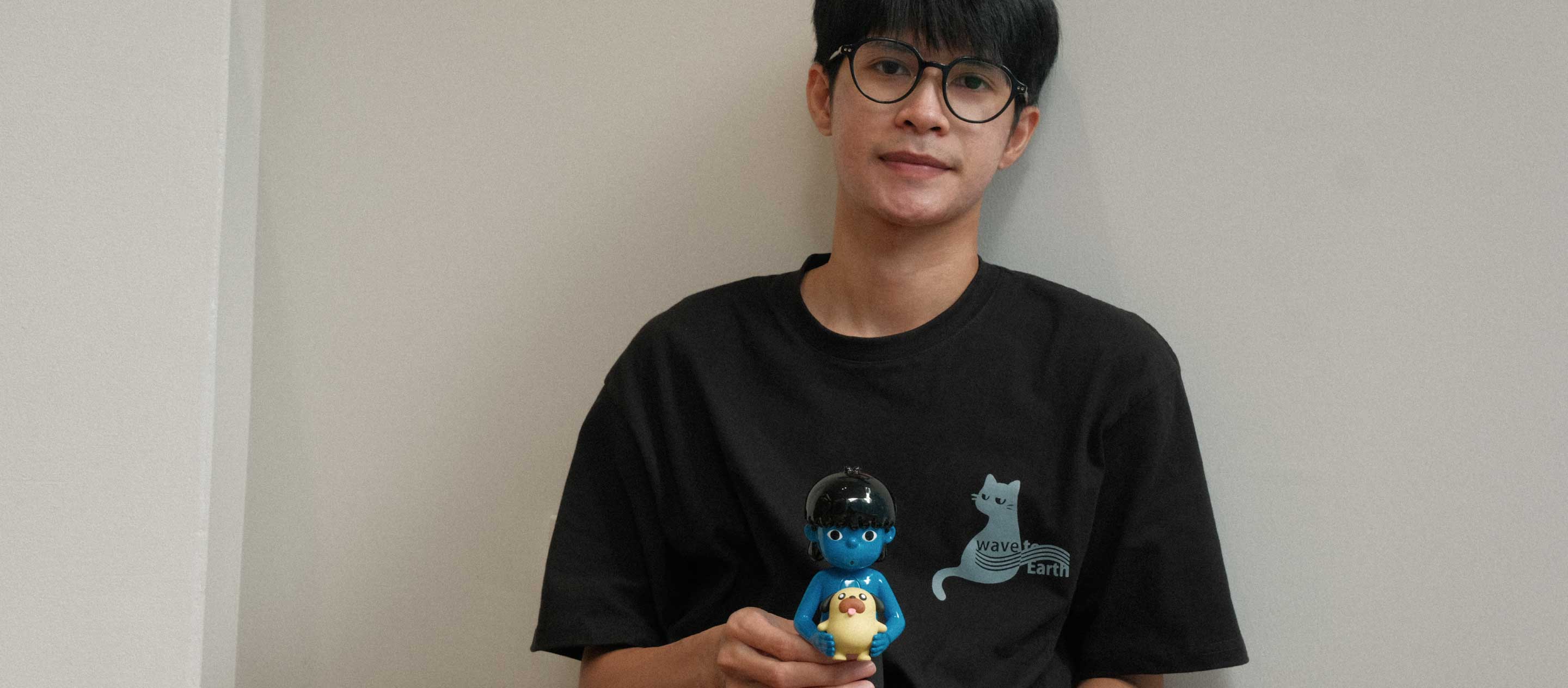 ‘Blueboo’ เด็กชายตัวฟ้าสีเศร้าในโลกสมมุติ เมื่อน้องแมวจากไป โลกทั้งใบจึงกลายเป็นงานศิลปะ