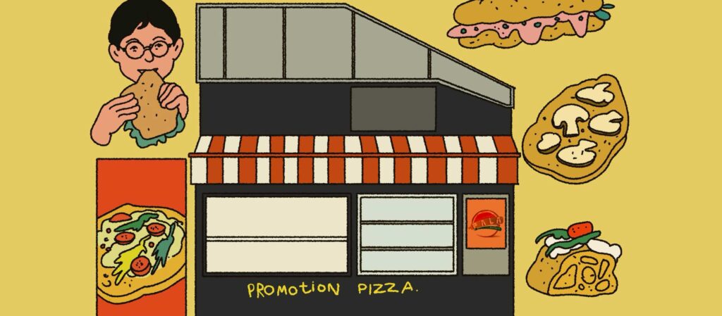 Pala Pizza Romana ร้านพิซซ่าในตำนานที่ราคาเริ่มต้นไม่ถึงร้อยบาท แต่ใส่เครื่องล้นจนแทบมองไม่เห็นแป้ง