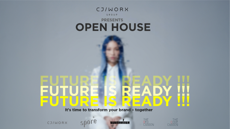 CJ WORX เปิดมุมมองสู่โลกอนาคต “Future is Ready” ประกาศความพร้อมของเอเจนซี่ไทย สู่ยุคที่ครีเอทีฟ เทคโนโลยี และดาต้าเดินไปด้วยกัน