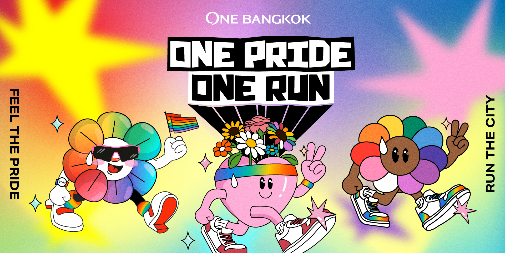 วัน แบงค็อก จัดงานวิ่งเฉลิมฉลองทุกความหลากหลายกับ One Bangkok One Pride One Run 2026 7 มิ.ย. นี้
