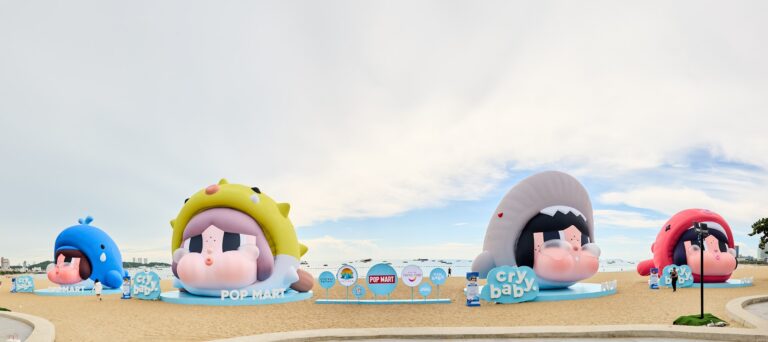 POP MART ร่วมกับ ททท. และเมืองพัทยา เปิดปรากฏการณ์แลนด์มาร์ก Art Toys ริมชายหาดครั้งแรกของโลก “POP ON THE BEACH”