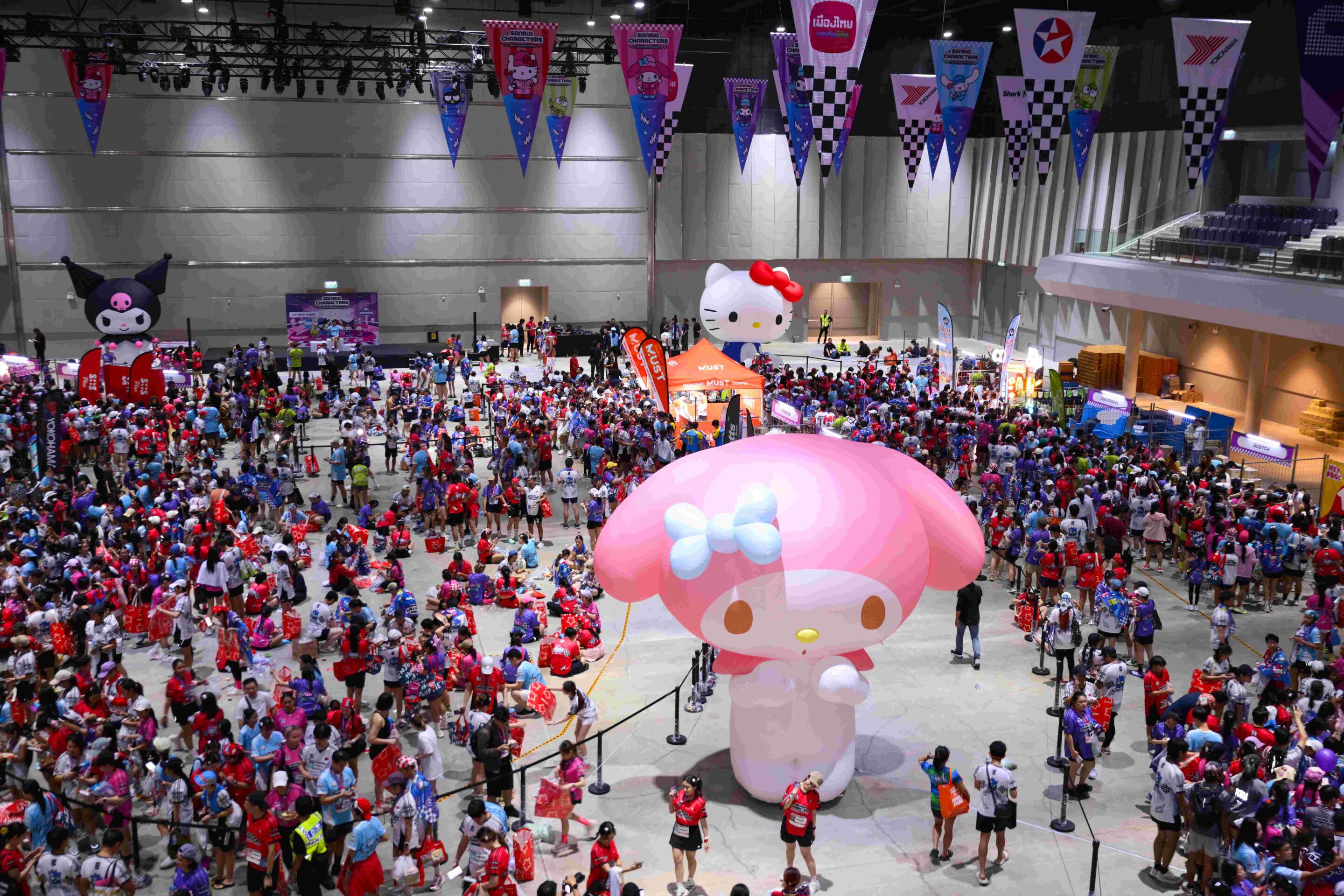 “SANRIO CHARACTERS HALF MARATHON” รวมเหล่านักวิ่งจากไทยและต่างชาติ ณ วัน แบงค็อก